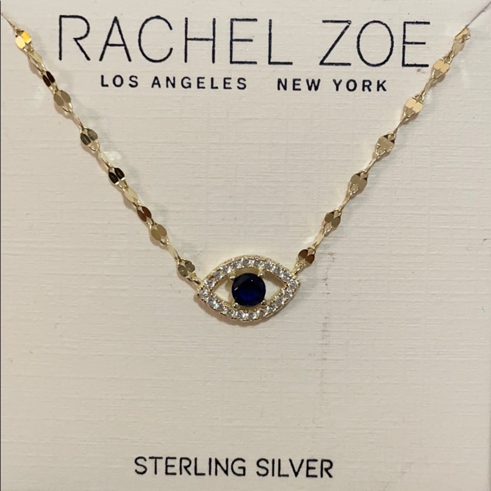 Rachel Zoe Evil Eye pendant necklace
